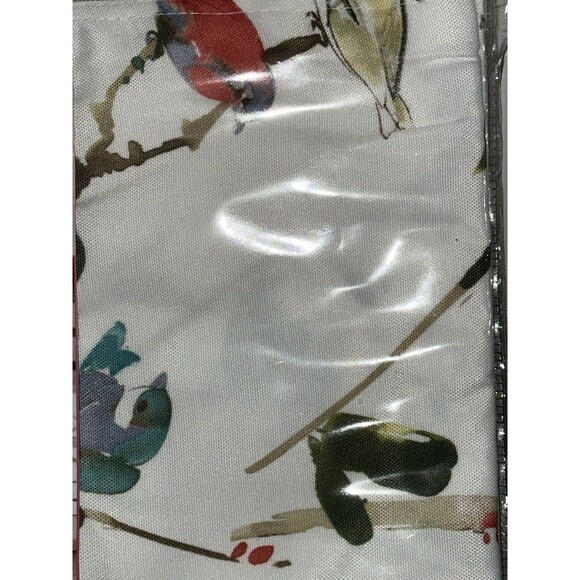 Benson Mills Table Runner and 4 Placemats Menagerie Birds Leaves Branches - Picture 4 of 5